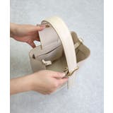 【オールシーズン ミディアムサイズ 2way】ニュアンスパーツワンハンドルショル… | TRYSIL | 詳細画像16 