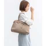 【オールシーズン/A4/通勤通学】ベルトデザイン横型A4トートバッグ | TRYSIL | 詳細画像7 