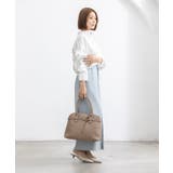 【オールシーズン/A4/通勤通学】ベルトデザイン横型A4トートバッグ | TRYSIL | 詳細画像8 