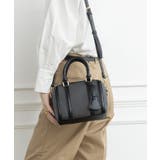 ブラック | 【オールシーズン/コンパクト/2way】2wayミニボストンバッグ | TRYSIL