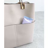 【A4/通勤/お仕事】ダブルポケット縦型A4トートバッグ | TRYSIL | 詳細画像15 