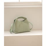 ミント | 【ミディアムサイズ/デイリー/軽量】あおりポケット2wayトートバッグ | TRYSIL