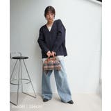 【2way/きれいめカジュアル/シンプル】チェック柄2wayボストンバッグ | TRYSIL | 詳細画像11