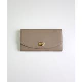 【本革/収納力/プレゼント】CAMELLIA / 牛革ニュアンスパーツ長財布 | TRYSIL | 詳細画像5