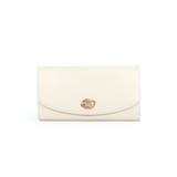 【本革/収納力/プレゼント】CAMELLIA / 牛革ニュアンスパーツ長財布 | TRYSIL | 詳細画像12