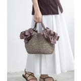 【デイリー/カゴバッグ/ミディアムサイズ】サイドリボンペーパートートバッグ | TRYSIL | 詳細画像13 