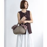 【デイリー/カゴバッグ/ミディアムサイズ】サイドリボンペーパートートバッグ | TRYSIL | 詳細画像14 