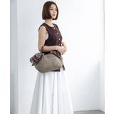 【デイリー/カゴバッグ/ミディアムサイズ】サイドリボンペーパートートバッグ | TRYSIL | 詳細画像16 