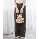 【デイリー/カゴバッグ/コンパクト】フリル2wayかごバッグ | TRYSIL | 詳細画像10 