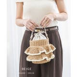 【デイリー/カゴバッグ/コンパクト】フリル2wayかごバッグ | TRYSIL | 詳細画像9 