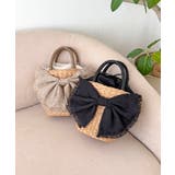 【デイリー/カゴバッグ/ミディアムサイズ】リボンかごバッグ | TRYSIL | 詳細画像15 