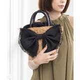 【デイリー/カゴバッグ/ミディアムサイズ】リボンかごバッグ | TRYSIL | 詳細画像2 