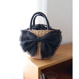 【デイリー/カゴバッグ/ミディアムサイズ】リボンかごバッグ | TRYSIL | 詳細画像7 