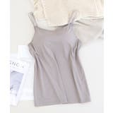 接触冷感《楽盛りブラトップ》ワイヤー入り ブラトップ ブラキャミ | tu-hacci  | 詳細画像32 