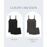 水陸両用ブラトップ&ショートパンツ 胸元カバー型《BRAmone Basic | tu-hacci | 詳細画像9