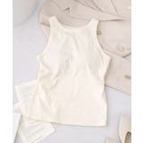 《楽盛りブラトップ》ブラモネ アメリカンスリーブリブタンクトップ | tu-hacci  | 詳細画像23 