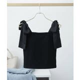 肩リボンカップ付きトップス《BRAmone Fashion Glamorous》 | tu-hacci  | 詳細画像24 