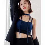 チョーカー付きデニムハーフトップ《BRAmone Fashion Glamoro… | tu-hacci  | 詳細画像12 