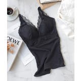 ブラック | 着痩せ ブラキャミ ソフトシェイパー | tu-hacci