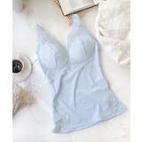 ライトブルーグレー | 着痩せ ブラキャミ ソフトシェイパー | tu-hacci