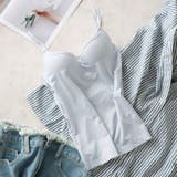 Vネック/アイスグレー(ぴったり) | 着るだけで見た目+2カップUP!? | tu-hacci