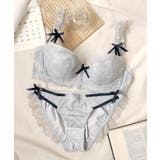 グレー×チャコールグレー | ナチュラルに整える 脇肉撃退ブラ ~vivanteシリーズ~ | tu-hacci