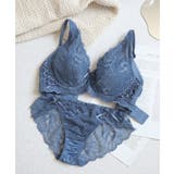 ダークブルー | 胸を小さく見せる着痩せブラ 胸が小さく見えるブラ 小さく見せる | tu-hacci