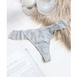 アイスグレー | フェザリーTバックショーツ ショーツ レディース | tu-hacci 