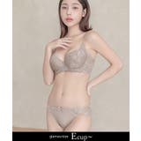 グレージュ/Bタイプショーツ | フローリレースブラ&ショーツ 大きいサイズ 補正 | tu-hacci