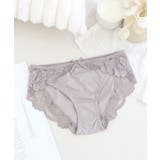 グレージュ | フローリレースショーツ リボンタイプ ランジェリー | tu-hacci 