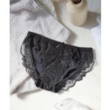 ブラック | ショーツ 単品ランジェリー レース | tu-hacci