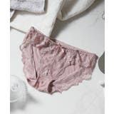 スモークピンク | ショーツ 単品ランジェリー レース | tu-hacci