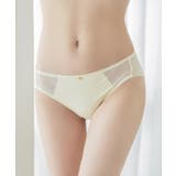 アイボリー | 「24H使えるナイトブラ」チュールフルバックショーツ フルバック スタンダード | tu-hacci 