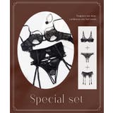 《adu》シャルムオープンブラ&オープンクロッチショーツ&ガーターベルト | tu-hacci | 詳細画像8