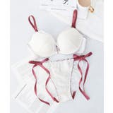 ピオニーレースフロントホックブラ&ショーツ フロントホック ブラジャー | tu-hacci | 詳細画像29