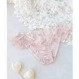 ピンクベージュ | フルールシャワーサイドフリルショーツ レディース インナー | tu-hacci 