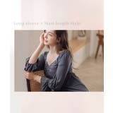 《ラクシアスリープ》ナイトブラワンピース 長袖マキシ丈 ナイトブラ一体型 | tu-hacci  | 詳細画像5 