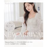 ナイトブラワンピース 長袖マキシ丈 花柄 | tu-hacci  | 詳細画像6 