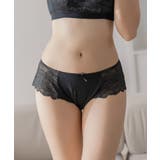 ブラック | フレアショーツ リンパゆったり 鼠径部 | tu-hacci