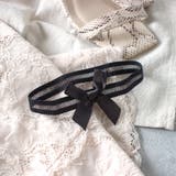 ブラック | セクシーランジェリー リボン付きガーターリング ブラック | tu-hacci