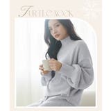 《P.snow》もこもこタートルネックトップス ルームウェア | tu-hacci | 詳細画像5