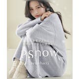 《P.snow》もこもこロングワンピース ルームウェア		 | tu-hacci  | 詳細画像2 