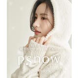 《P.snow》もこもこジップパーカー ルームウェア | tu-hacci | 詳細画像2
