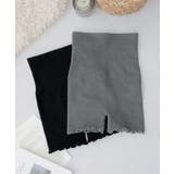 ブラック+チャコールグレー | もこもこはらまきパンツ2枚セット | tu-hacci 