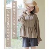 水陸両用ラッシュガードジップパーカー日焼け防止 水着 ラッシュガード | tu-hacci | 詳細画像10