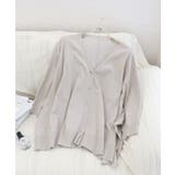 授乳ケープとしても使えるカーディガン 授乳ケープ グレージュ | tu-hacci  | 詳細画像35 