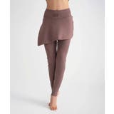アッシュブラウン | 水陸両用 マルチフィットレギンス《スカート付きストレートType》 | tu-hacci 