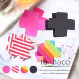 tu-hacci （ツーハッチ） | 【同色5組セット】クロスニップレス4color　ブラック/ローズ/ストライプ/マルチ 【tu-hacci】