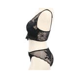 《ガーデニアヴェールブラ&ショーツセット》 4color ブラック | tu-hacci | 詳細画像12