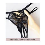 カメリアレースアップオープンクロッチショーツ 2color ブラック | tu-hacci | 詳細画像13